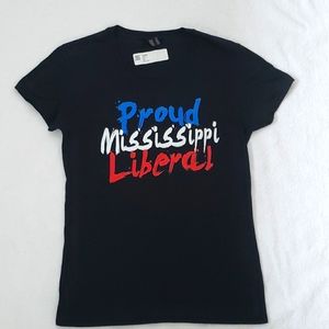 Proud Mississippi Liberal Women's T-Shirt Small
